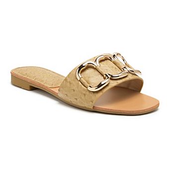 London Rag Madeleine Women's Slide Flats