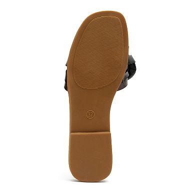 London Rag Caroons Women's Slide Sandals