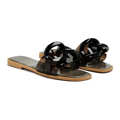 London Rag Caroons Women's Slide Sandals