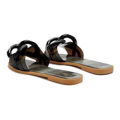 London Rag Caroons Women's Slide Sandals