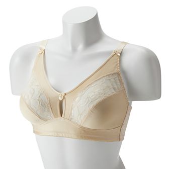 Lunaire 2-Pack Tricot & Lace Wireless Full Coverage Bra 1629