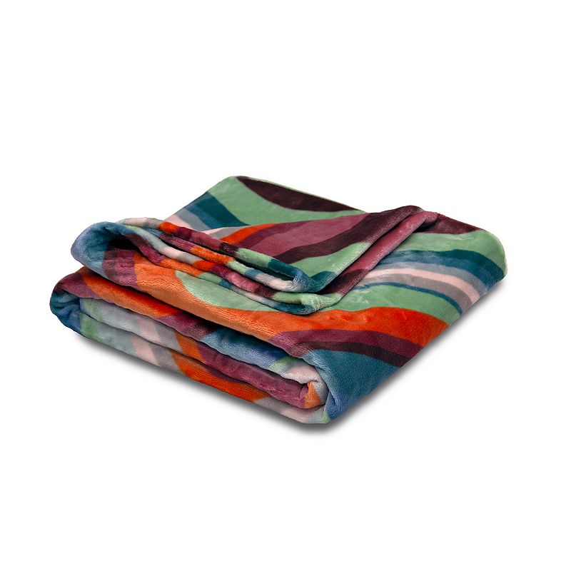 Hurley Plush Throw, Multi Swirl