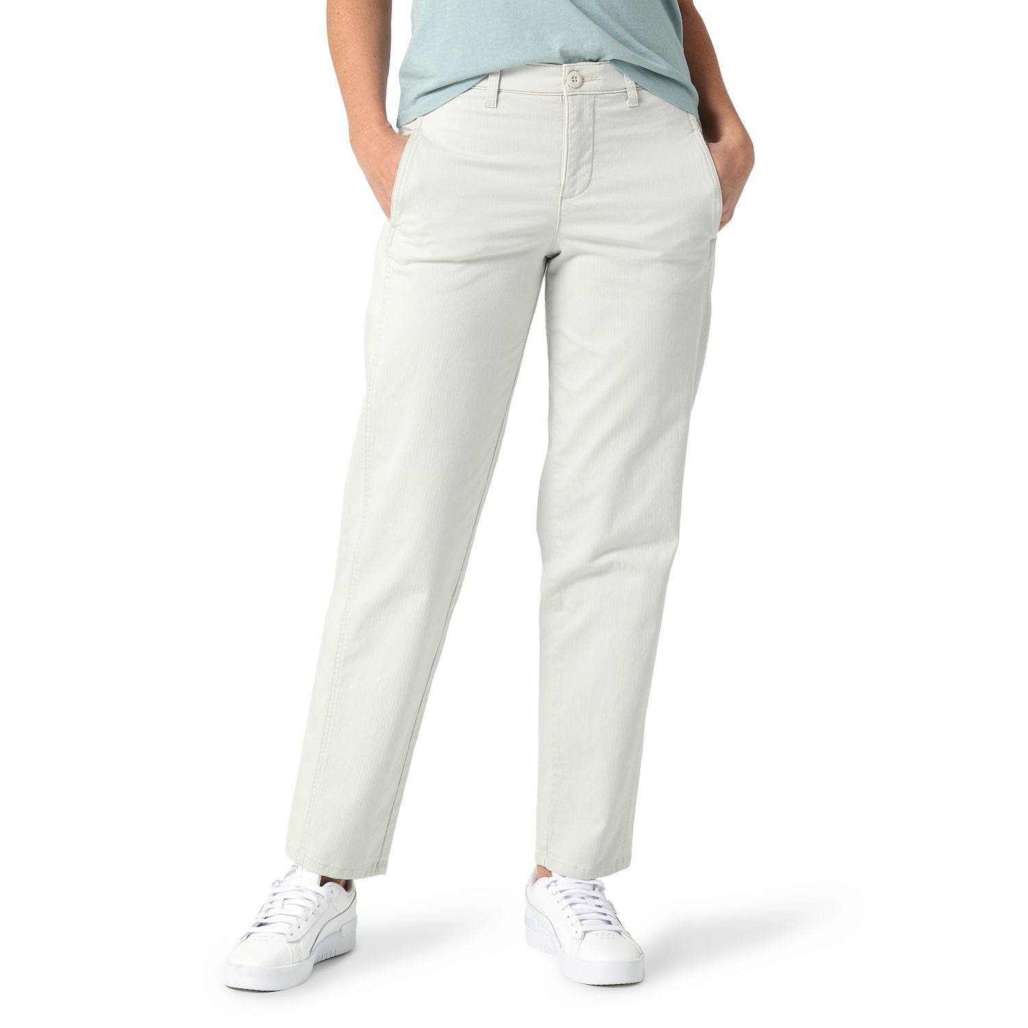 kohls white pants womens