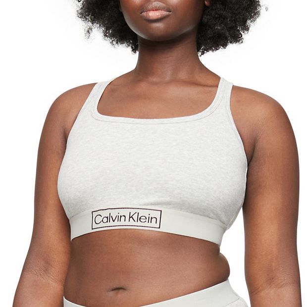 Buy Calvin Klein Underwear UNLINED BRALETTE - GREY HEATHER