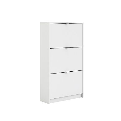 Tvilum Bright 3-Drawer Shoe Cabinet Floor Decor