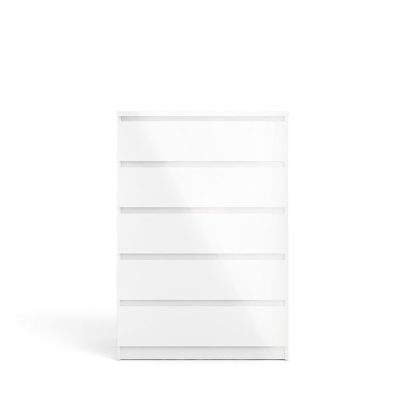 Tvilum Scottsdale 5-Drawer Dresser, White