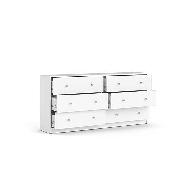 Tvilum Portland 6-Drawer Double Dresser