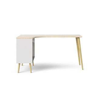 Tvilum Diana 2-Drawer & 3-Shelf Desk