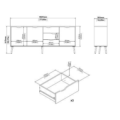 Tvilum Sideboard