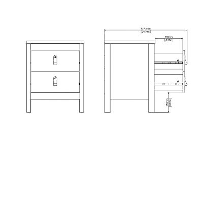 Tvilum Madrid Nightstand