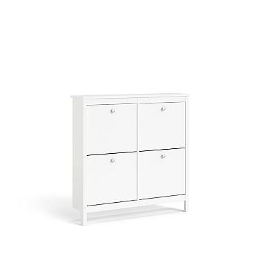 Tvilum Madrid 4-Drawer Shoe Cabinet Floor Decor