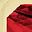 Gold Tone Red