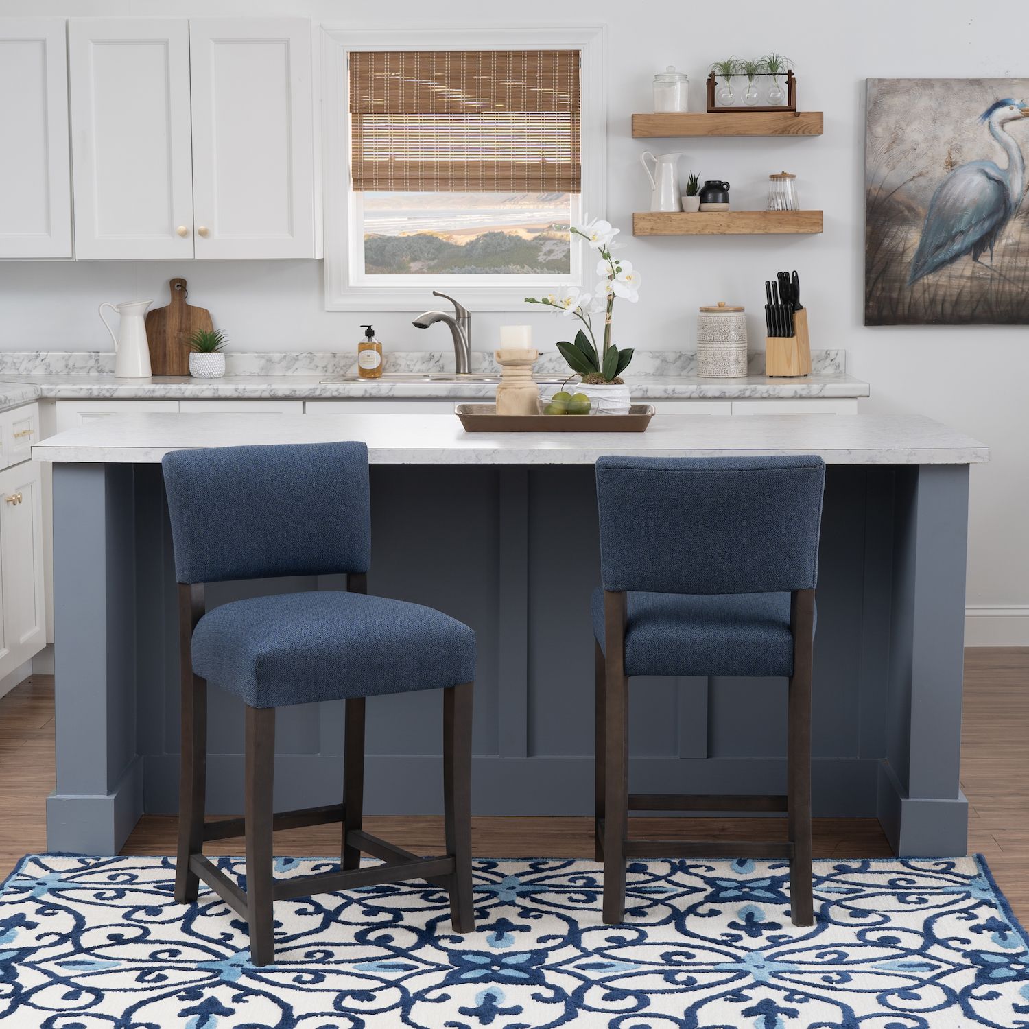 Linon Koda Counter Stool - Thumbnail 5