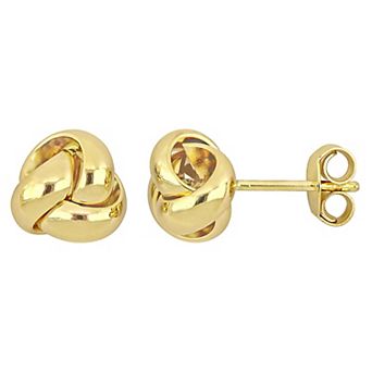 Stella Grace 14k Gold Love Knot Stud Earrings