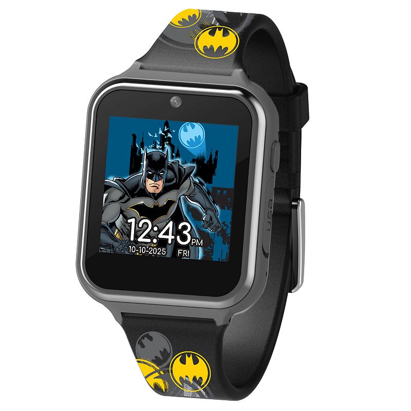 DC Comics Batman iTime Kids Smart Watch - BAT4856KL, Black, Large