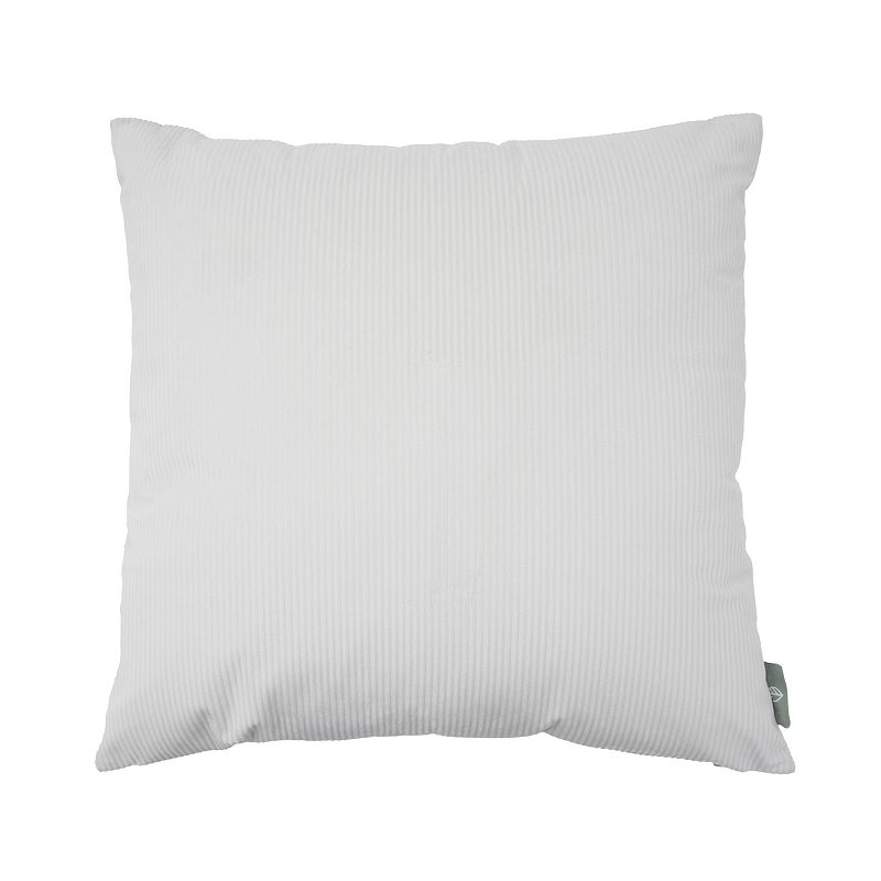 18775499 FRESHMINT Solid Ribbed Textured Throw Pillow, Grey sku 18775499
