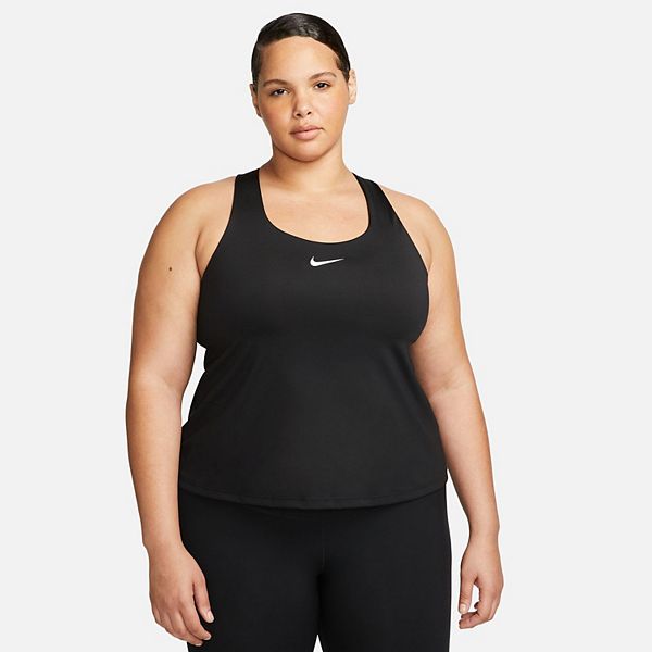 Plus Size Nike Dri-FIT Swoosh Sports Bra Tank Top