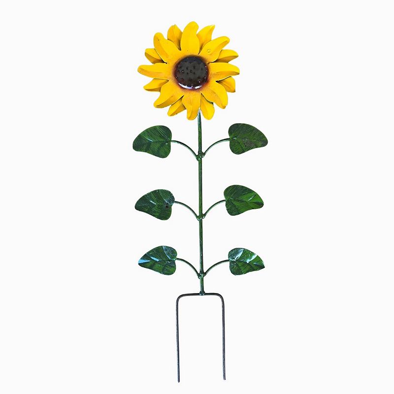 79275209 Rustic Arrow Tuscany Sunflower Decor Garden Stake, sku 79275209