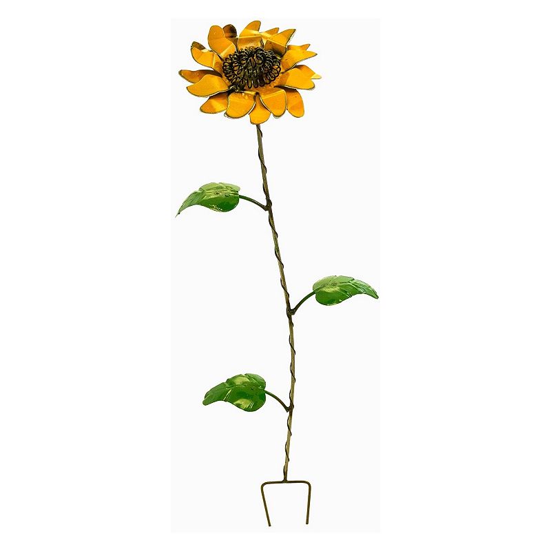 49134721 Rustic Arrow Metal Sunflower Decor Garden Stake, Y sku 49134721
