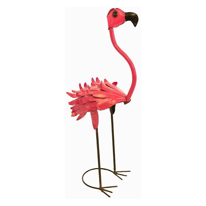 82040725 Rustic Arrow Flamingo Mini Garden Floor Decor, Pin sku 82040725