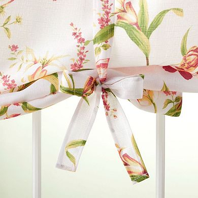 Estate View™ Printemps Light Filtering Rod Pocket Tie Up Shade