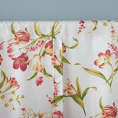 Estate View™ Printemps Light Filtering Rod Pocket Tie Up Shade