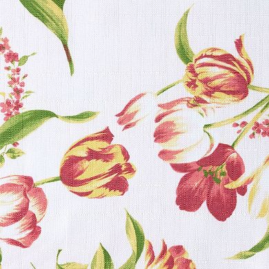 Estate View™ Printemps Light Filtering Rod Pocket Tie Up Shade