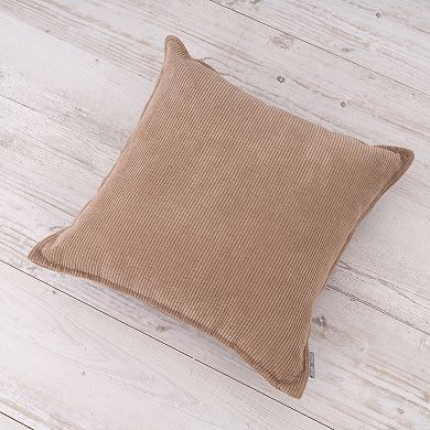 FRESHMINT Corduroy Ribbed Throw Pillow