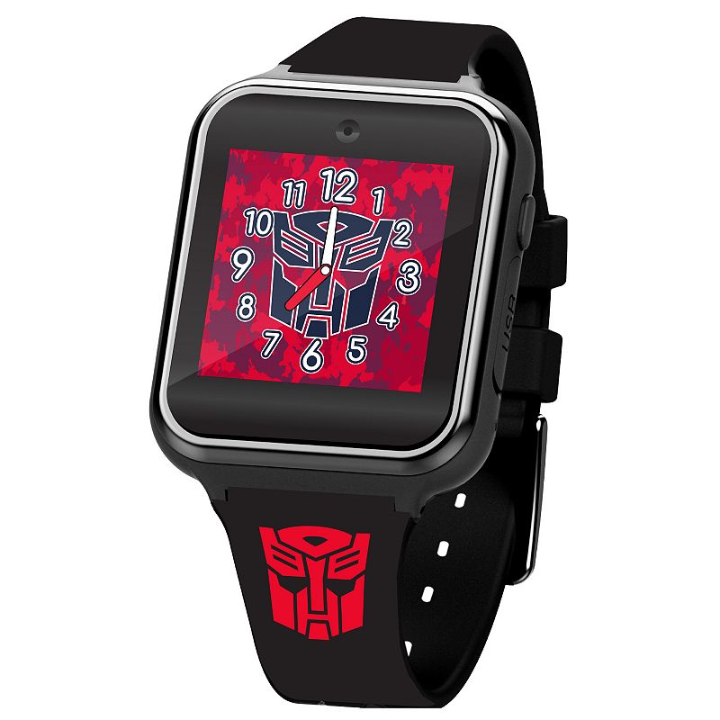 Transformers iTime Kids Smart Watch - TFC4025KL, Black, Large