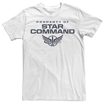 Disney / Pixar's Lightyear Men's Property Of Star Command Logo Tee