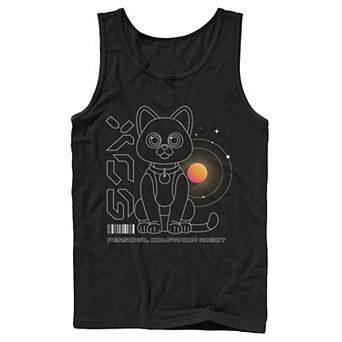 Disney / Pixar's Lightyear Sox Men's Personal Companion Robot Barcode Tank Top