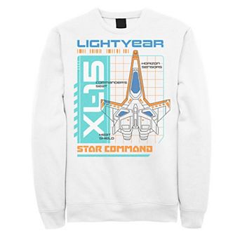 Disney / Pixar's Lightyear Men's Star Command Spaceship XL-15 Sweatshirt