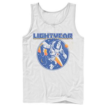 Men's Disney / Pixar Lightyear Running At Space And Stars Tank Top