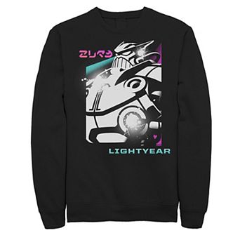 Disney / Pixar's Lightyear Emperor Zurg Men's Graffiti Contrast Sweatshirt