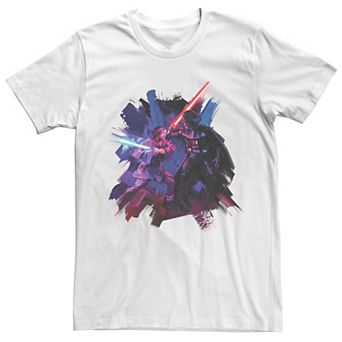 Men's Obi-Wan Kenobi Darth Vader VS Obi-Wan Fight Tee