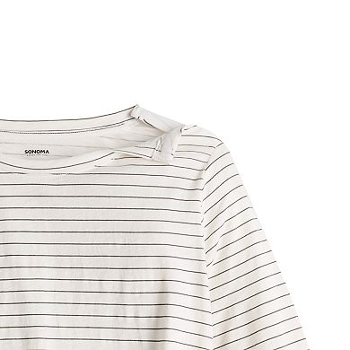 Women's Adaptive Sonoma Goods For Life® Easy Dressing Long Sleeve Top