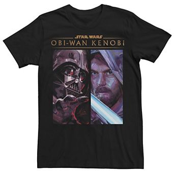 Men's Obi-Wan Kenobi Face To Face Sith Vs Jedi Tee