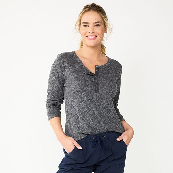 Women's Sonoma Goods For Life® Essential Henley Top