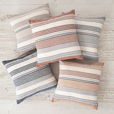 EVERGRACE Freja Stripes Throw Pillow