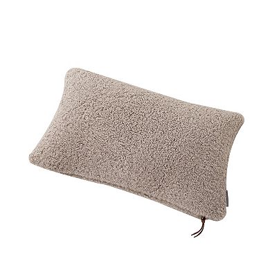 EVERGRACE Teddy Sherpalux Lumbar Throw Pillow
