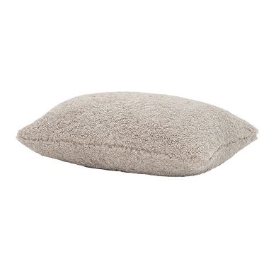 EVERGRACE Teddy Sherpalux Lumbar Throw Pillow