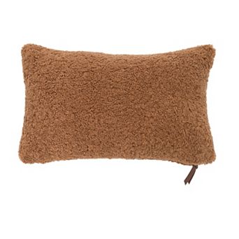 EVERGRACE Teddy Sherpalux Lumbar Throw Pillow