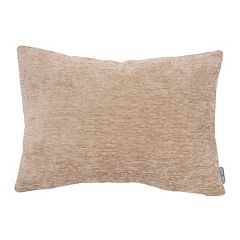 2-Pack Gray Textured Chenille Throw Pillows, 18, Sold by at Home