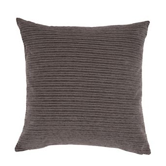 EVERGRACE Opulence 20" x 20" Woven Stripe Throw Pillow