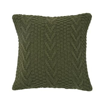 EVERGRACE Chunky Sweater Knit Throw Pillow