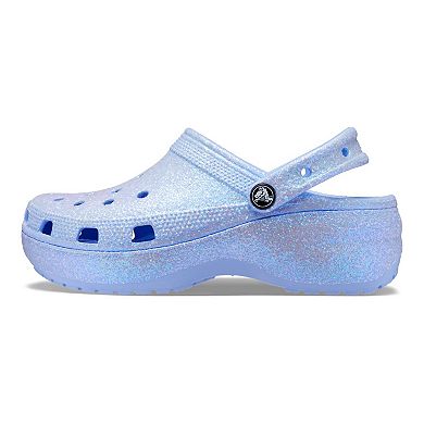 Crocs Classic Platform Glitter Women's Clogs