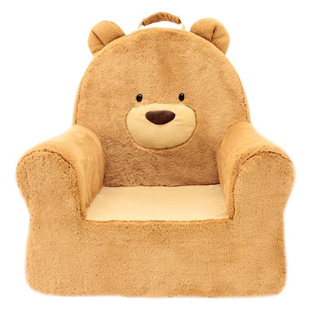 Plush best sale bear chair