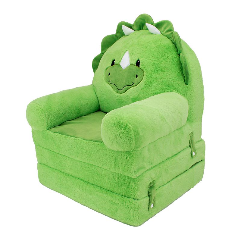 Animal Adventure Elite Seat Dinosaur Sofa Seat and Lounger, Green