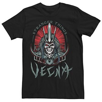 Men's Netflix Stranger Things Vecna Skull Tee