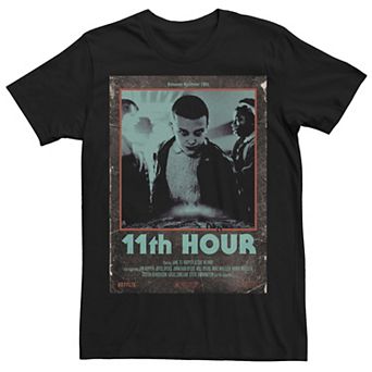Men's Netflix Stranger Things 11th Hour Eleven Squad Tee